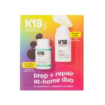 SET PREP + REPAIR AT HOME DUO (DÚO MASCARILLA CAPILAR Y SHAMPOO DESINTOXICANTE)